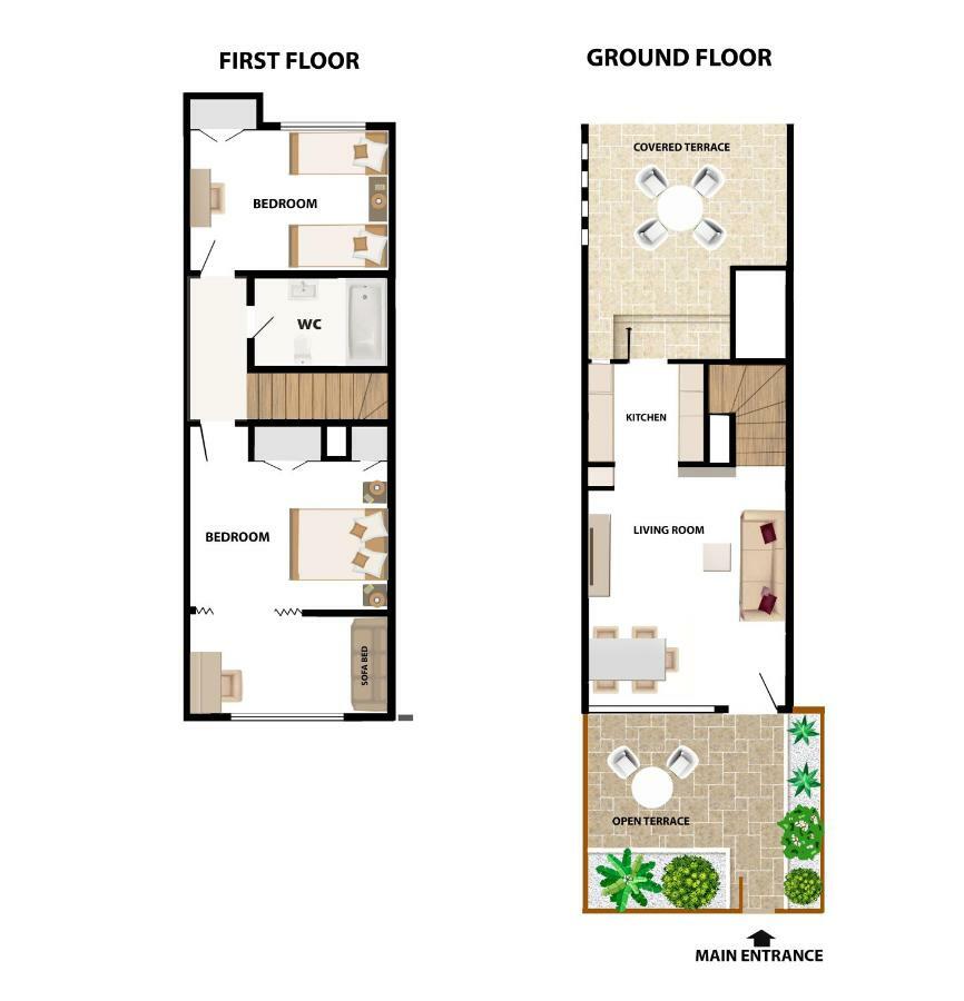 Townhouse By The Sea Pirate Harbor Apartment Paphos Exterior foto